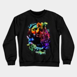 MF DOOM - Watercolour Art Styles Crewneck Sweatshirt